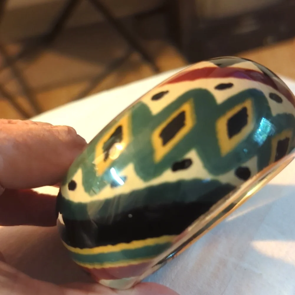 Chunky Bangle bracelet - Picture 2 of 4